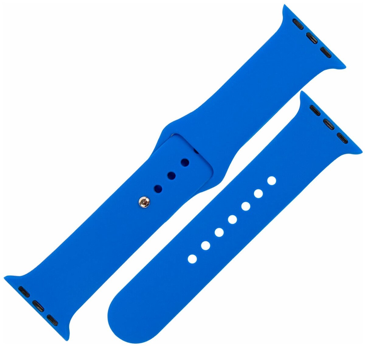 фото Ремешок силиконовый mObility для Apple watch - 38-40 мм (S3/S4/S5 SE/S6), синий