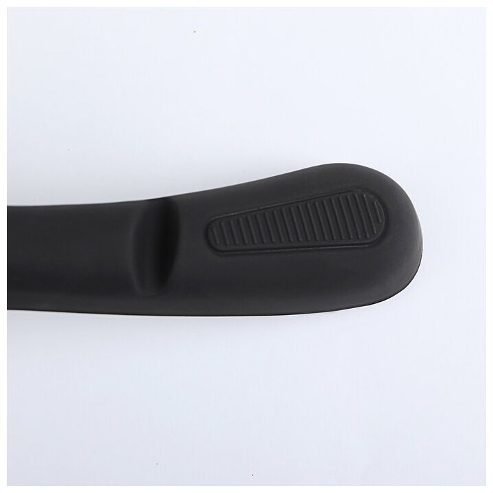 Вешалка-плечики для одежды, размер 40-42, покрытие soft-touch, цвет чёрный - фотография № 3