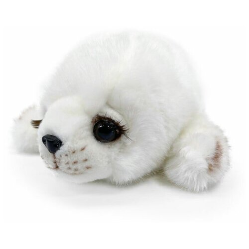 Мягкая игрушка нерпы Байкал с ресницами