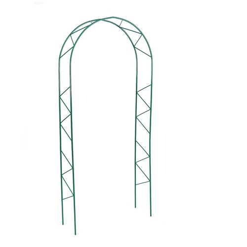 арка садовая разборная 240 x 125 x 36 5 см металл бронзовая Арка садовая, разборная, 240 × 125 × 36.5 см, металл, зелёная, Greengo