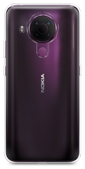 Чехол силиконовый для Nokia 5.4 , прозрачный