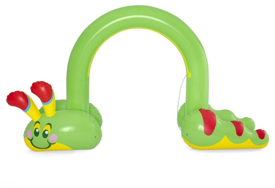 Игровой центр 338х110х188 см, Jumbo Caterpillar, разбрызгиватель надувной, Bestway, 52398
