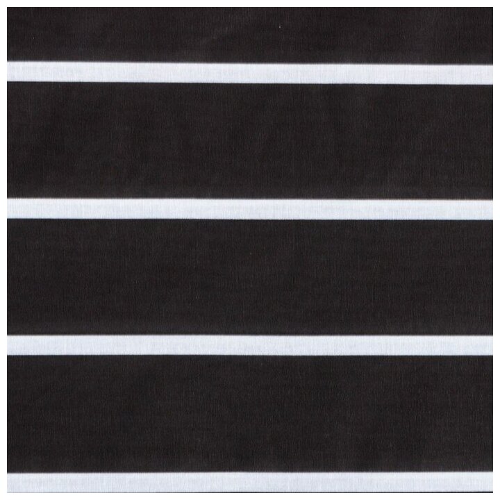 Постельное бельё Этель 2 сп Black stripes 175х215 см, 200х220 см, 70х70 см-2 шт, 100% хлопок, поплин - фотография № 3