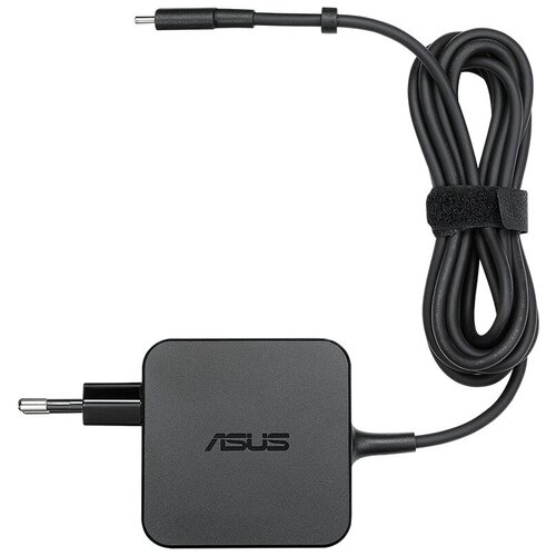 Блок питания для ноутбуков и планшетов Asus 5V 3A, 9V 3A, 15V 3A, 20V 2.25A (45W) Type-C (квадратная) аккумулятор c21n1613 для asus c302ca chromebook flip c302 c302c c302ca