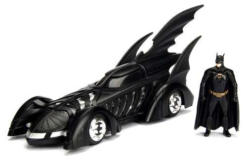 Игровой набор Jada Toys DC 1995 Batman Forever Batmobile with Batman