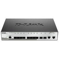 Управляемый коммутатор для рабочих групп D-Link Managed Gigabit Switch with 10 Ports 1000Base SFP + 2 Ports 10/100/1000Base