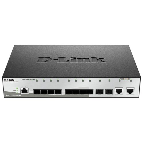 Коммутатор D-Link DGS-1210-12TS/ME/B1 коммутатор свитч d link dgs 1210 12ts me