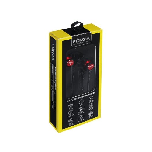 FORZA Наушники с мешочком пластик 4 цвета 410-011 54900₽