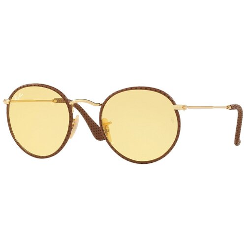 фото Солнцезащитные очки ray-ban 3475q 9042 4a round craft ambermatic