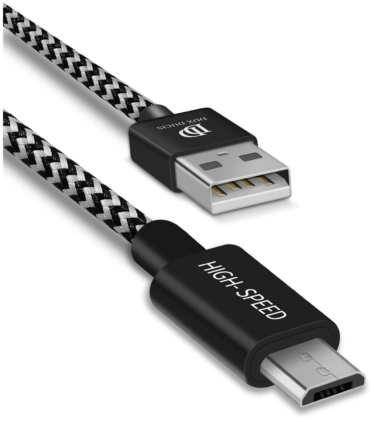 USB Кабель Dux Ducis Micro USB, K-ONE series, 100 см, черный