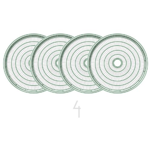 Решето поддон для Сушилка волтера 1000 люкс дегидратор этаж уровень - 4 шт белый 3385₽