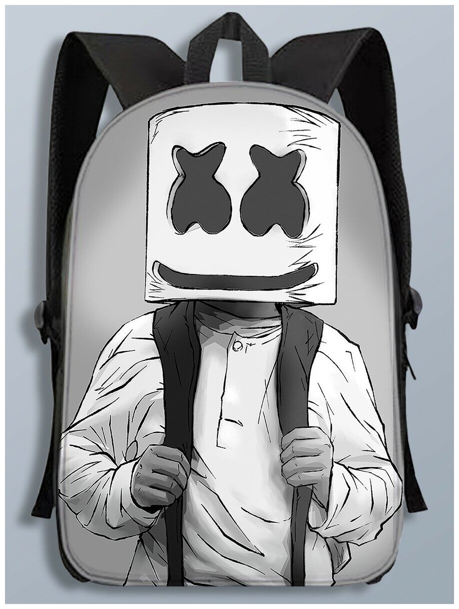 фото Рюкзак Музыка Marshmello Электронная Музыка, Трэп, Фонк - 1317 A3
