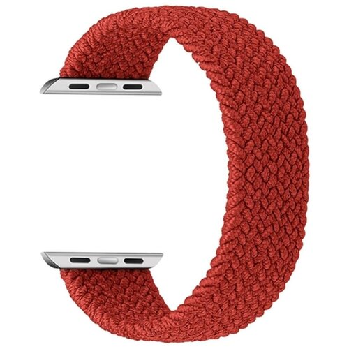 Ремешок Band Mono для Apple Watch 42/44 mm, нейлоновый, красный, Deppa 48113