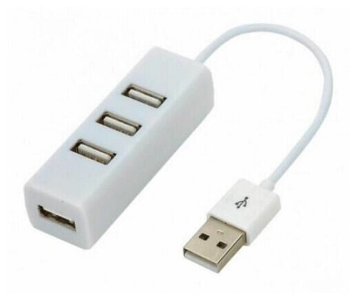 USB-концентраторы USB на 4 порта белый REXANT