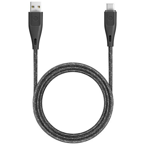 Кабель EnergEA Bazic GoCharge USB-A to USB-C 5A 1.2 м, цвет Черный (CBL-GCAC5A-BLK120) кабель energea bazic gocharge usb a to lightning mfi c89 1 2 м цвет черный cbl gcal blk120