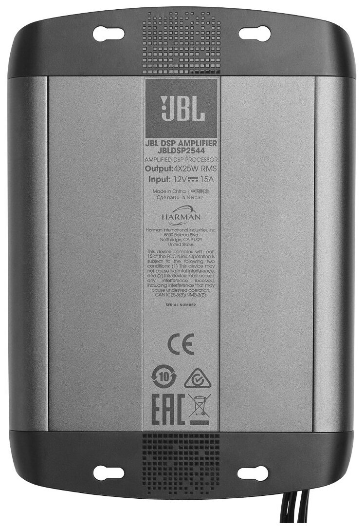 Усилитель автомобильный JBL , серый - фото №5