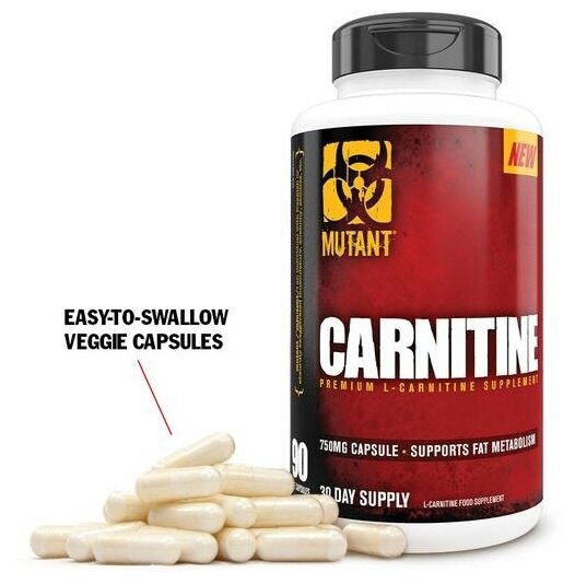 Л-карнитин Mutant Carnitine 90 caps