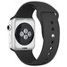 DF / Ремешок классический силиконовый для Apple Watch (38-40мм) DF iClassicband-01 (black) / черный