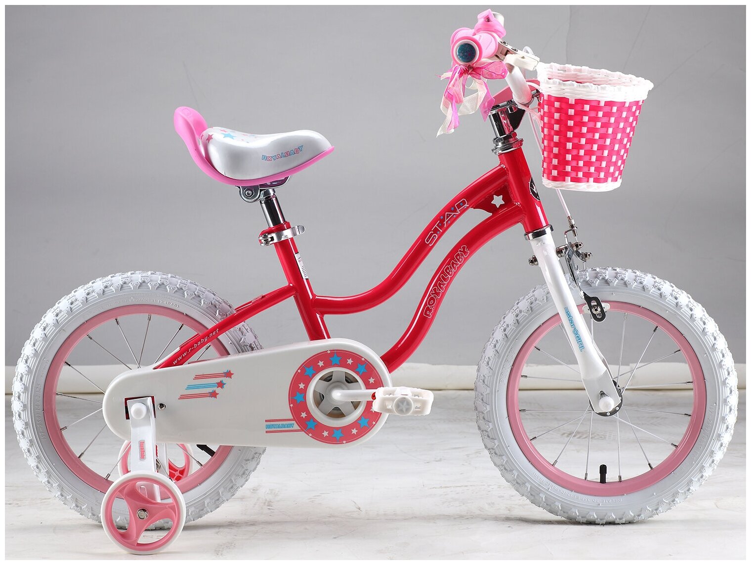 Детский велосипед Royal Baby Star Girl 12 розовый (требует финальной сборки)