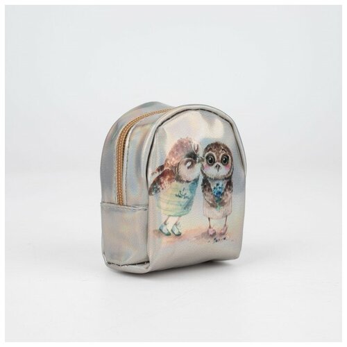 фото Кошелёк на молнии, цвет серый нет бренда