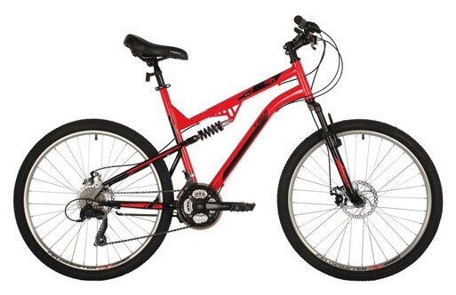 Велосипед FOXX 26" MATRIX красный, сталь, размер 18" / скоростной велосипед