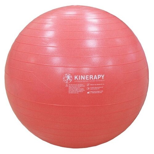 фото Мяч гимнастический / фитбол kinerapy gymnastic ball диам. 65 см, (красный)