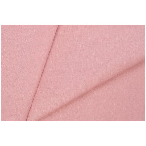 Лён г/краш Цвет 637 розовый (арт. 176099) 150 см, 200 гр/кв.м, 50% лён 50% х/б (три метра)
