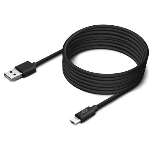 Кабель Borasco USB-A - microUSB, 2 А, 2 м, черный