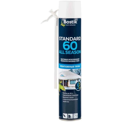 BOSTIK Standard 60 пена бытовая полиуретановая 750мл 820₽