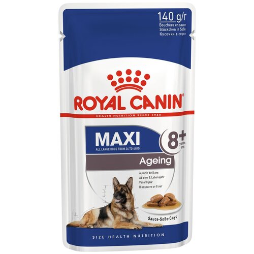 Royal Canin влажный корм для пожилых (8+) собак крупных пород, в соусе (10шт в уп) 140 гр