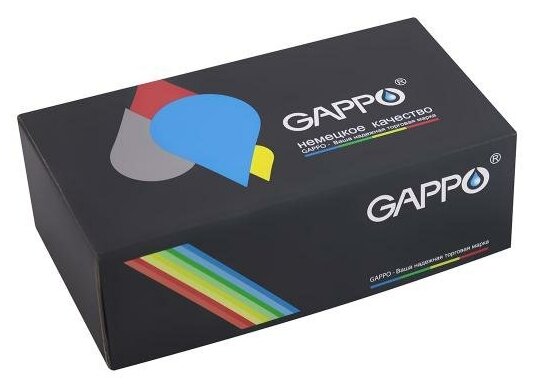 Кран для полотенцесушителя Gappo G479.0405, 1/2х3/4" - фотография № 3