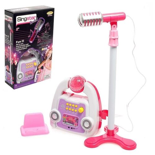 Микрофон на стойке Суперстар миксВ упаковке шт 1 618000₽