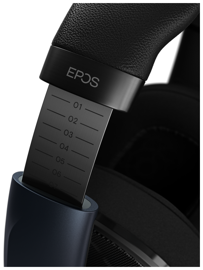 Гарнитура EPOS H6 Pro, для компьютера и игровых консолей, накладные, черный [1000934]