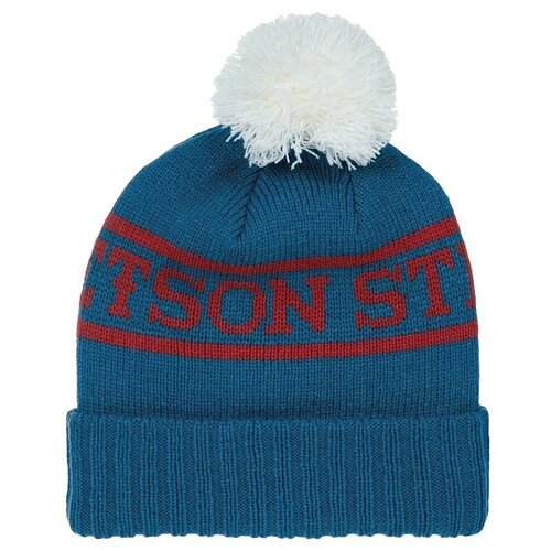 фото Шапка с помпоном stetson 8599123 beanie pompon, размер one