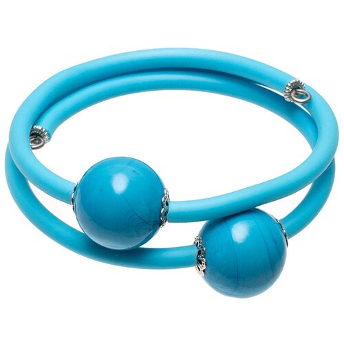 Браслет Divetro Duo спираль бусины муранское стекло