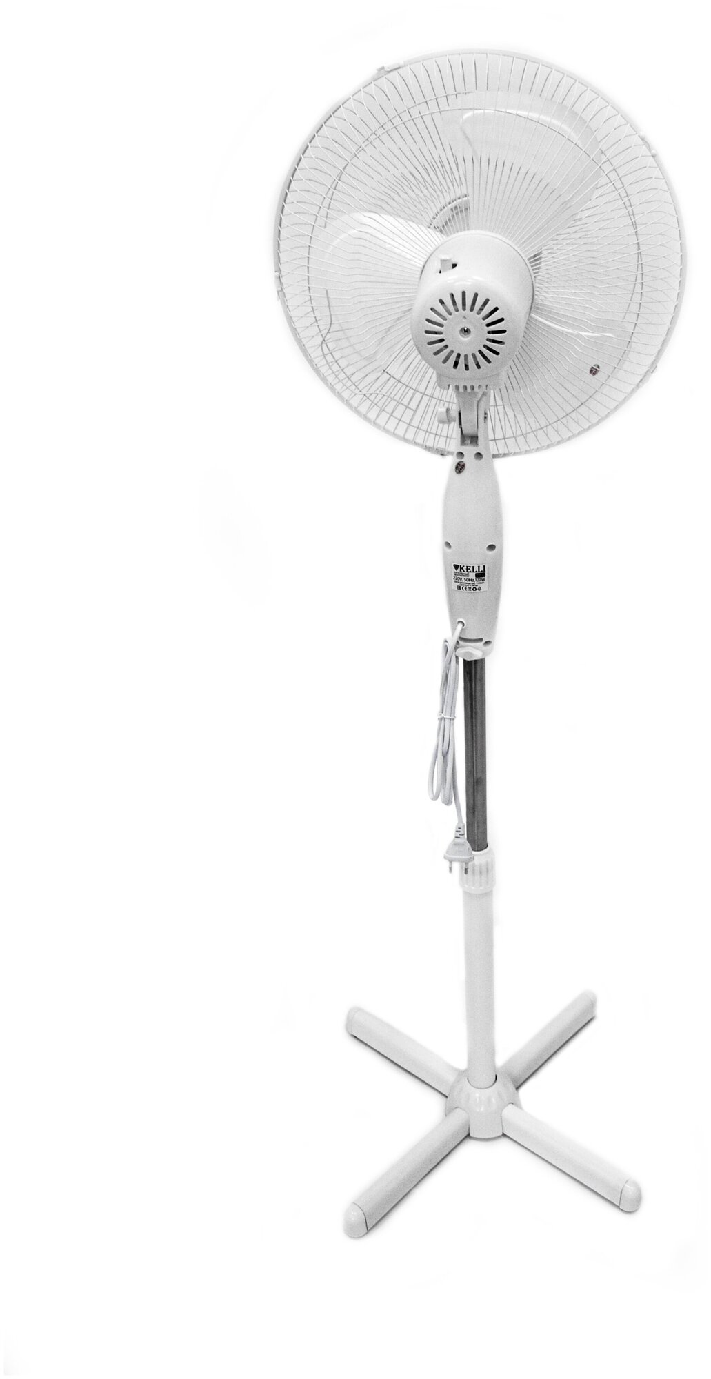Вентилятор напольный Kelli KL-1016W, белый - фотография № 10