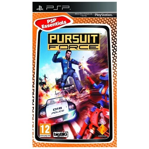 Игра Pursuit Force PSP Essentials для PlayStation Portable игра hannah montana rock out the show psp essentials для playstation portable