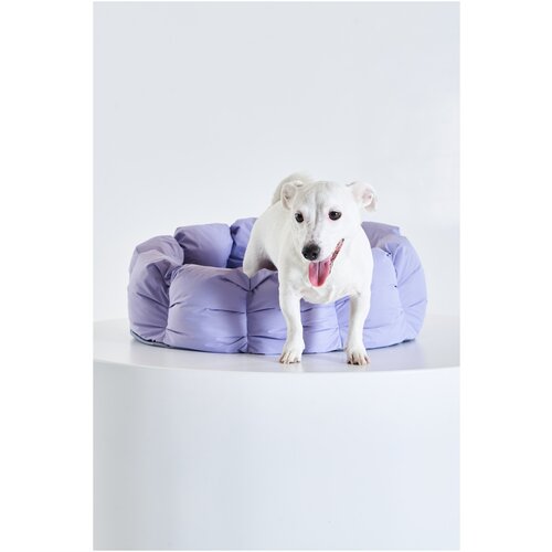 Лежанка Cute &Cool PUFF круглая Лиловый M