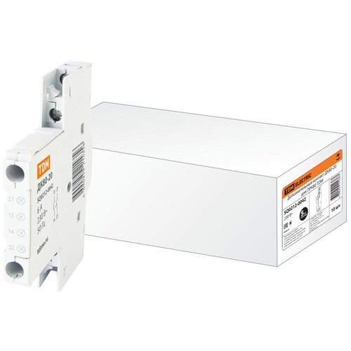 Дополнительный контакт ДК80-20 для ПРК80 TDM Electric (SQ0212-0042) дополнительный контакт поперечный дкп32 20 tdm electric sq0212 0033