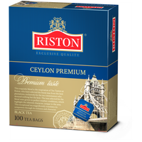 Чай черный Riston Ceylon premium в пакетиках, 100 шт.