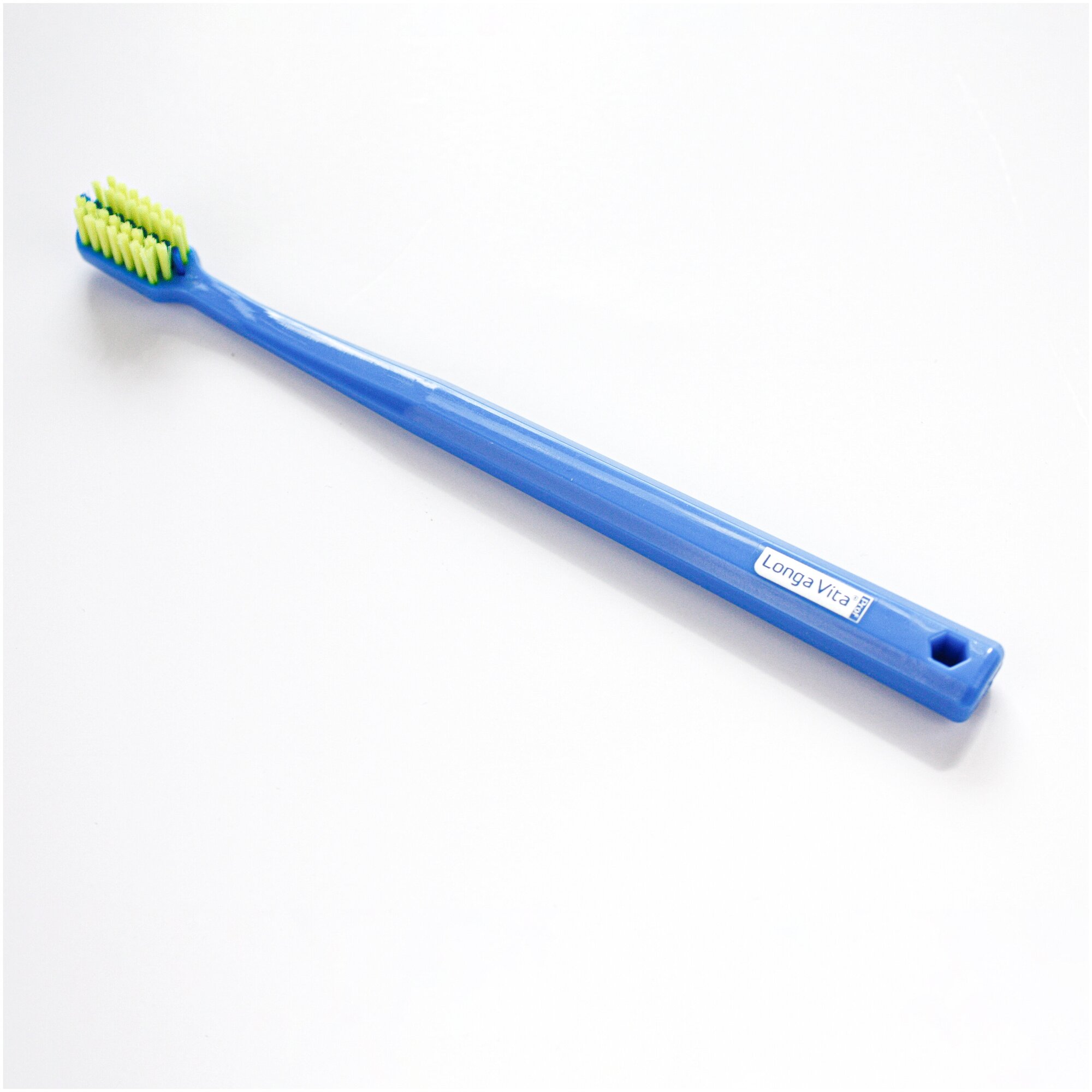 Ортодонтическая зубная щетка для брекетов Longa Vita, щетка с вырезом для чистки брекетов