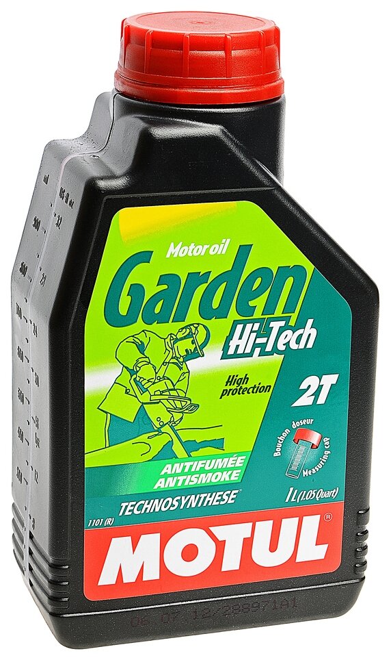 Масло для садовой техники Motul Garden 2T Hi-Tech, 1 л