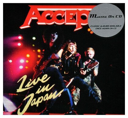 Компакт-Диски, MUSIC ON CD, ACCEPT - Live In Japan (CD)