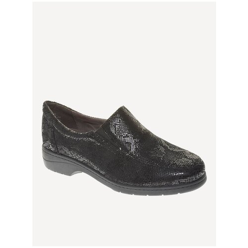 фото Туфли caprice женские демисезонные, размер 38, цвет черный, артикул 24350-25-030