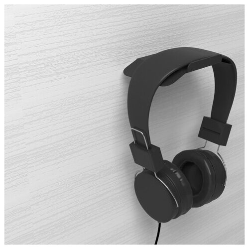 Держатель для наушников Embodiment EMB-HP-W-B настенный черный 600₽