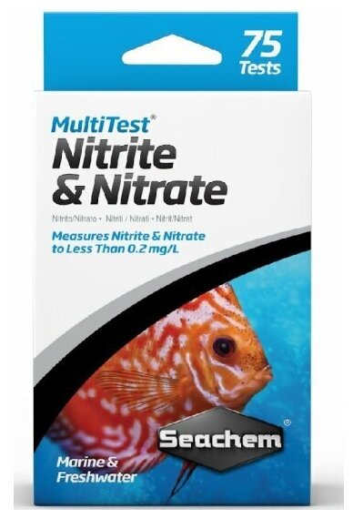 Тест для воды Seachem MultiTest: Nitrite & Nitrate