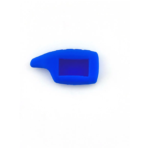 Чехол силиконовый Gcar для брелков Scher-Khan Magicar 5, 6, цвет синий
