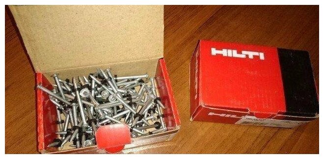 фото Дюбель-гвоздь монтажный для бетона 52мм/100шт/уп/ X-C 52 P8(2")