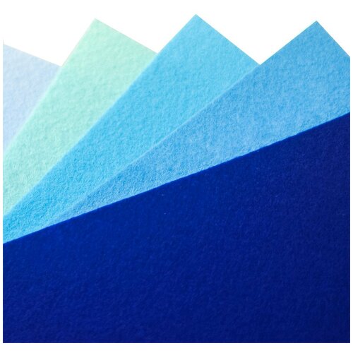 Набор корейского Фетра 5 листов 