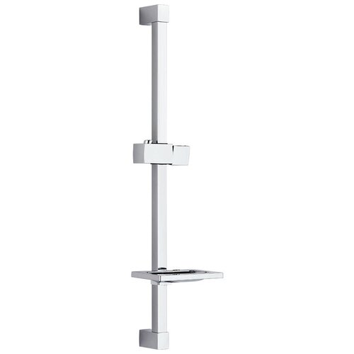 Стойка для душа Melodia Della Vita LUXE Moderno d20, L640 c мыльницей MKP25002C
